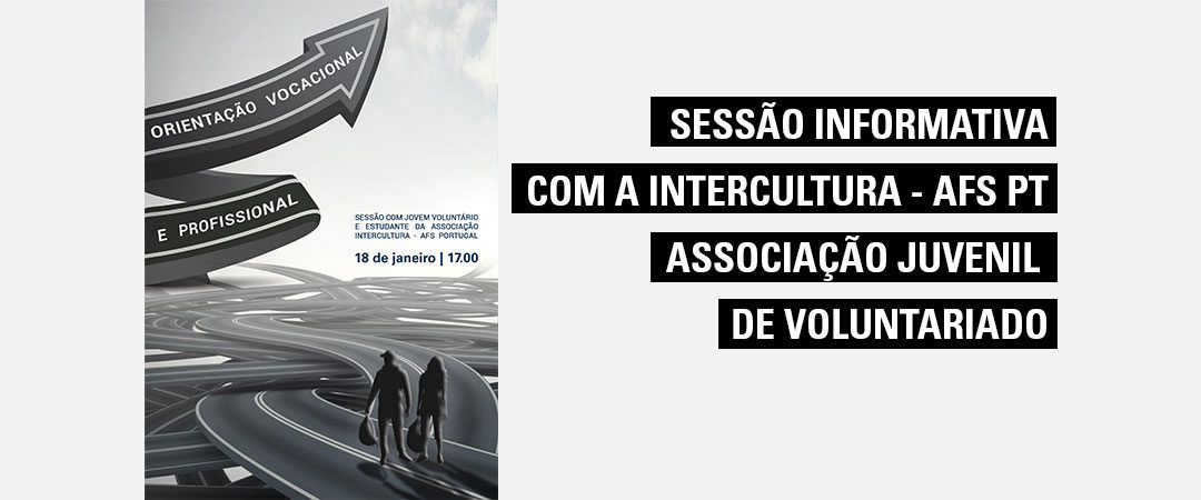 Sessão Informativa com a Intercultura – AFS Portugal –  Associação Juvenil de Voluntariado