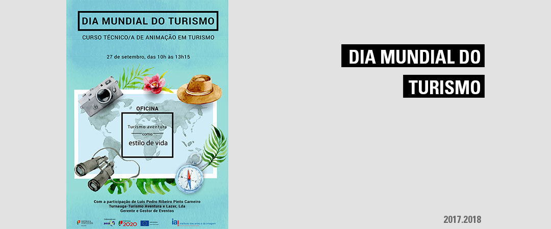 Dia Mundial do Turismo: oficina Turismo aventura como estilo de vida