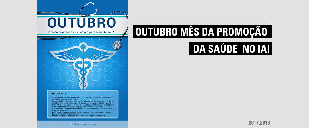 Outubro mês da Promoção da Saúde no IAI