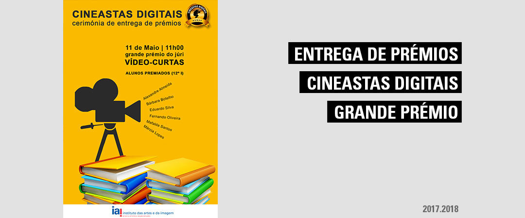 Cerimónia de Entrega de Prémios  Cineastas Digitais -Grande Prémio do Júri