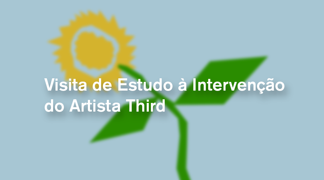Visita de Estudo à Intervenção Urbana do Artista Third