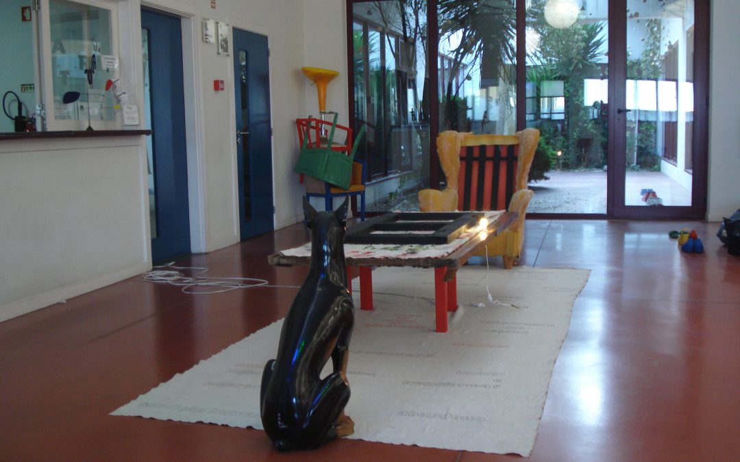 Inauguração do Projeto Lugares Ausentes, um agradecimento ao Artista Plástica Cabrita Reis